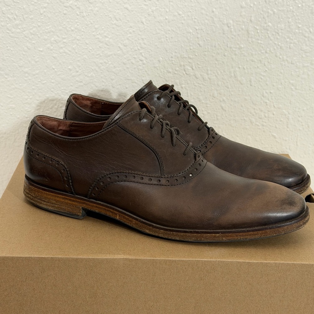 Cole Haan Hamilton Grand Plain Toe Oxford shoes Brown Size 10 Good condition